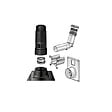 UBBINK - Kit RENOLUX CONDENS 2 en 1 - horizontal ou vertical - Diamètre : 80/125-80 - OCRE - vignette