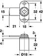 HANGER - SERRURE A PENE BATTANT 180  SYMO - vignette