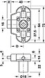 HANGER - KIT SERRURE ESPAGNOLETTE A VISSER  SYMO - vignette