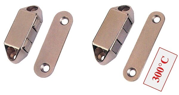 OUTILLAGE PROGRESS - Loqueteaux POLAIR en applique force 4 dimensions 49x16mm acier nickelé - OUTILLAGE PROGRESS - LM5103 - large