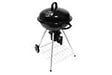 Barbecue charbon de bois avec couvercle - Acier - D47cm - vignette