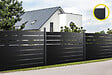DEBARGE - Lot de 4 lames EVA aluminium noir claire voie - vignette