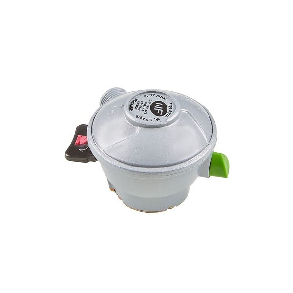 KEMPER - Pack Tuyau gaz Souple 1.50 m + Détendeur Propane à clipser Quick-On Valve 27mm BUTAGAZ - large