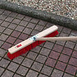 ORO PRO - Balai de chantier 60 cm - Fibres PVC semi-rigides - Bois - vignette