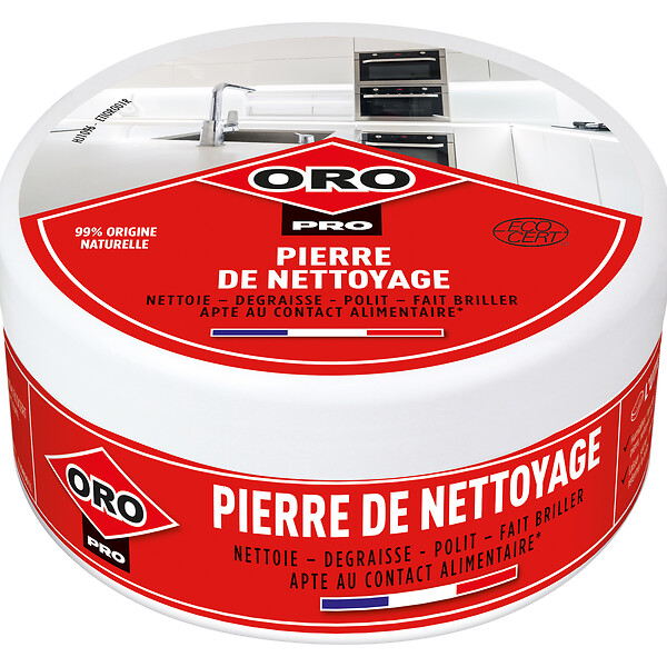 ORO PRO - Pierre de nettoyage - Multi-surfaces - 300g - large