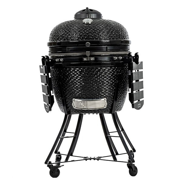 PIT BOSS - Barbecue à charbon Kamado Noir Céramique Grille Ø 52cm 134 x 77 x 120 cm PIT BOSS - large