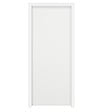 BALLAY - Bloc Porte 2040x730mm isoplane alvéolaire poussant gauche, prépeint / Huisserie 73x54mm prépeinte + joint confort / Serrure pêne demi-tour / PEFC - vignette