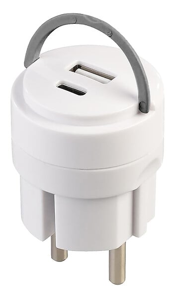 MC KENZIE - Adaptateur chargeur usb a+c - large