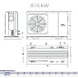 AIRWELL - WELLEA M HT R290 - 10kW Monophasé - vignette