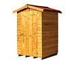 HABRITA - Abri de jardin Bois - L.135xP.145xH.210cm - vignette