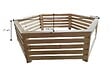 HABRITA - Habillage bois hexagonal - 2,35 x 1,84 x 0,71 m  - spas et piscines - vignette