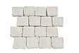 W.HAIRIE - Pavé XVIII pierre reconstituée - Blanc - L.16,5xl.15cm - vignette