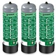 KEMPER - Pack 3 Bouteilles de gaz Argon + CO2 110 Bar 2.2 Litres Jetable Soudage MIG KEMPER - vignette