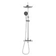 SWISS AQUA TECHNOLOGIES - Colonne de douche XXL 240 avec mitigeur thermostatique, Douchette 3 jets, Chrome (SATSSTK) - vignette