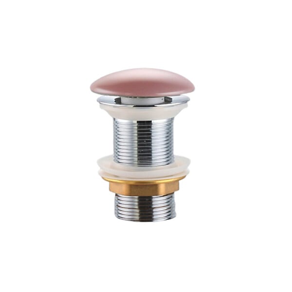 SWISS AQUA TECHNOLOGIES - Bonde à écoulement libre Infinitio 5/4" sans trop-plein pour lavabos et vasques, rose mat (PZATKAPM) - large