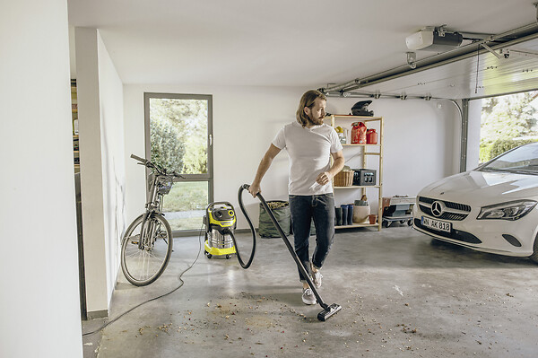 KARCHER - Aspirateur eau et poussières WD5 SV - 1100W - 25L - large