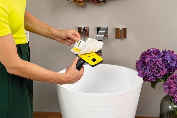 KARCHER - Kit bonnettes microfibre - Buse à main flexible - large