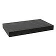 EGGER - Egger Naturel plan vasque 123,5x8x50 cm, noir effet marbre (DO12050PBC) - vignette