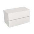NATUREL - Naturel Verona Meuble blanc mat 65x52x50cm + deux tiroirs (VERONA66BMBU) - vignette