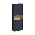 VITRA - Vitra  Meuble de salle de bain bas Vitra Root 55x155x25 cm bleu mat (ROOTCN55TM) - vignette
