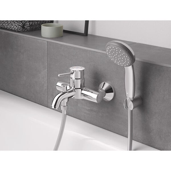 GROHE - Mitigeur bain/douche START CLASSIC GROHE 23787000 monocommande - chrome - large