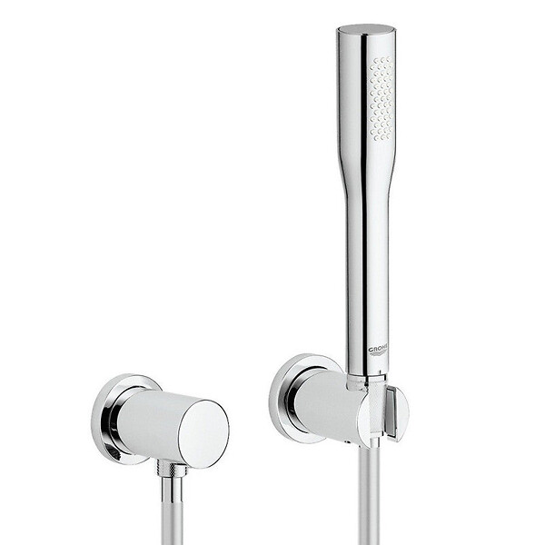 GROHE - Pack de douche encastré GROHTHERM SMARTCONTROL GROHE 34705000 - tête Ø  31 cm + douchette stick - large