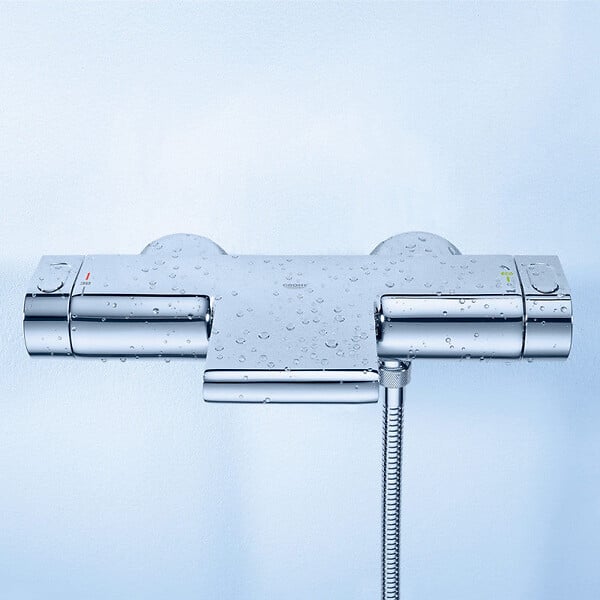 GROHE - Mitigeur bain/douche thermostatique GROHTHERM 2000 GROHE 34174001 - 100% CoolTouch® - chrome - large
