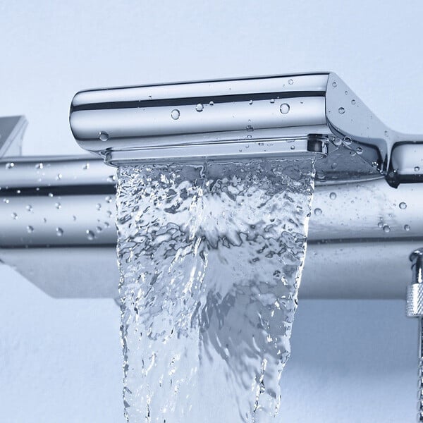 GROHE - Mitigeur bain/douche thermostatique GROHTHERM 2000 GROHE 34174001 - 100% CoolTouch® - chrome - large