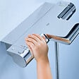 GROHE - Mitigeur bain/douche thermostatique GROHTHERM 2000 GROHE 34174001 - 100% CoolTouch® - chrome - vignette
