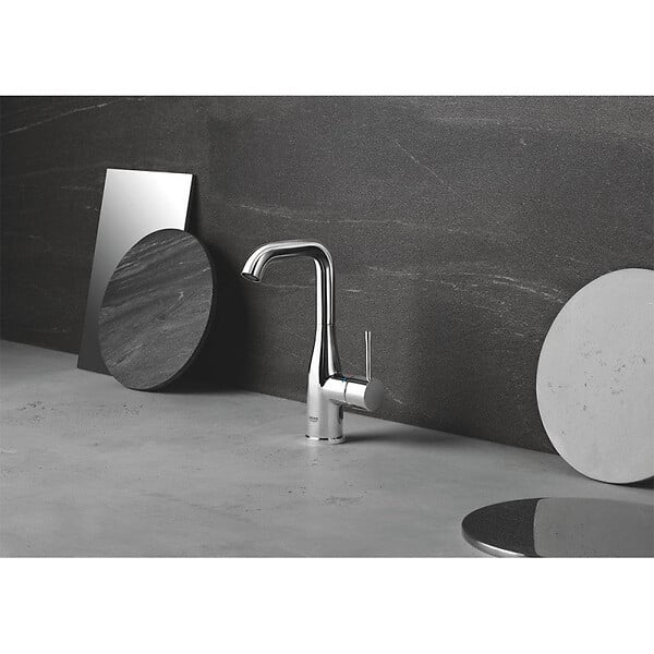 GROHE - Mitigeur lavabo ESSENCE GROHE 32628001 - taille L - bec haut - chrome - large