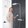 GROHE - Colonne de douche thermostatique RAINSHOWER SYSTEM SMARTCONTROL 360 GROHE 26361LS0 - tête Ø 22 cm + douchette 4 jets - vignette