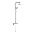 GROHE - Colonne thermostatique TEMPESTA COSMOPOLITAN GROHE 27922000 - tête Ø  16 cm & douchette 2 jets - vignette
