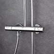 GROHE - Colonne thermostatique TEMPESTA COSMOPOLITAN GROHE 27922000 - tête Ø  16 cm & douchette 2 jets - vignette