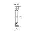 GROHE - Flexible de douche 1750 mm GROHE Quickfix - VitalioFlex Trend - vignette