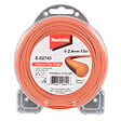 MAKITA - Fil de coupe Orange 2,4mm x 15m rond MAKITA E-02749 - vignette