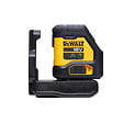 DEWALT - Laser en croix compact avec faisceau vert 18V DEWALT DCLE34021N-QW - vignette