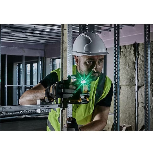 DEWALT - Laser en croix compact avec faisceau vert 18V DEWALT DCLE34021N-QW - large