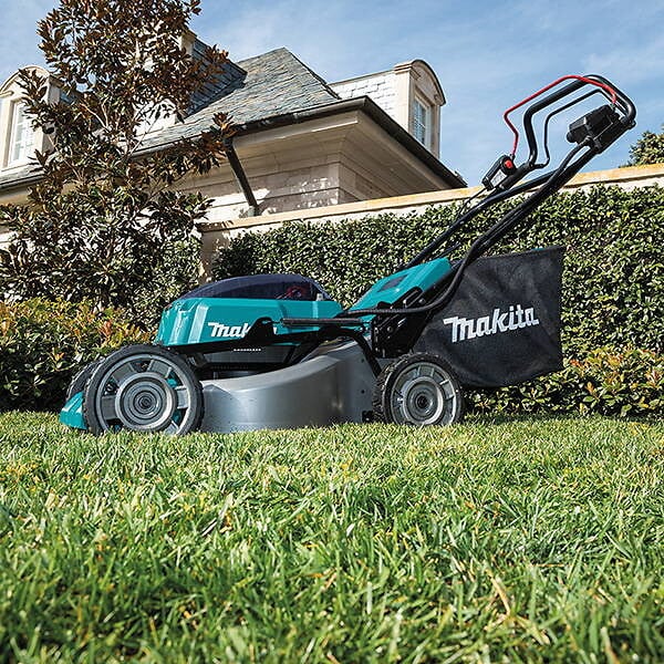 MAKITA - Tondeuse MAKITA DLM462Z auto-tractée 36V (2x18V) Li-Ion (vendu sans batterie) - large