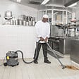 KARCHER PRO - Aspirateur eau et poussières KARCHER NT 22/1 AP TE L - 22L - 1.378-610.0 - vignette