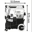 BOSCH - Aspirateur pour solides et liquides BOSCH 06019C32W0 GAS 35 L AFC Professional - vignette