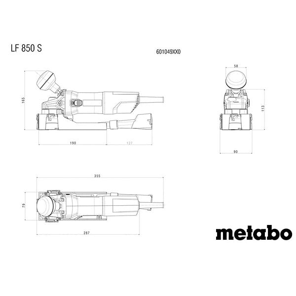METABO - Fraiseuse à bois LF 850 S METABO 601049500 - large