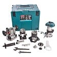MAKITA - Affleureuse MAKITA DRT50ZJX3 - 18V - Ø 6mm avec kit d'accessoires - vignette