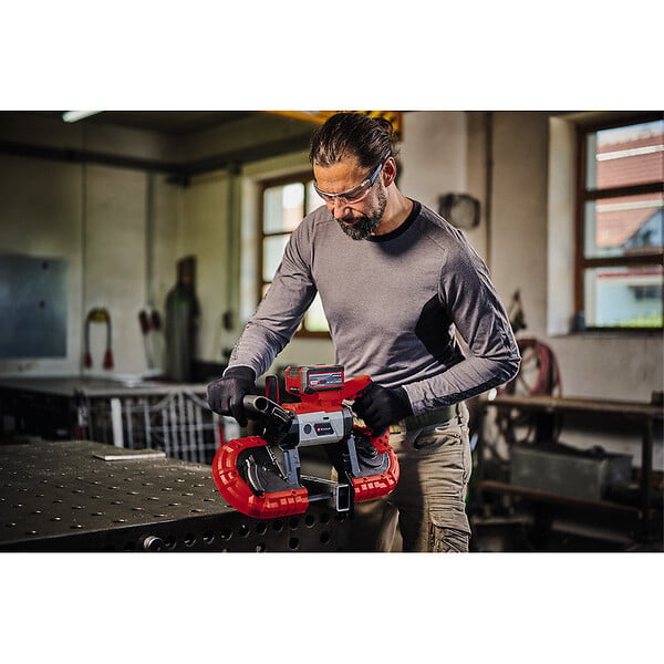 EINHELL - Scie a ruban 18V EINHELL TE-MB 18/127 Li-Solo Power X-Change (vendu sans batterie) + 2 rubans - large