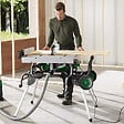HIKOKI - Scie sur table 254 mm HIKOKI C10RJWAZ 1500W avec support rabattable - vignette