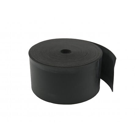 MCCOVER - Bande d'étanchéité pour lambourde et liteau EPDM en rouleau de 20 ML Noir, ep.0,8 mm, l.70 mm, L.20 m - large