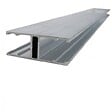 MCCOVER - Profil jonction monobloc (en H) - toiture polycarbonate Aluminium, ep.10 mm, L.3 m - vignette