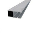 MCCOVER - Profil bordure monobloc (en U) - toiture polycarbonate Aluminium, ep.10 mm, L.3 m - vignette