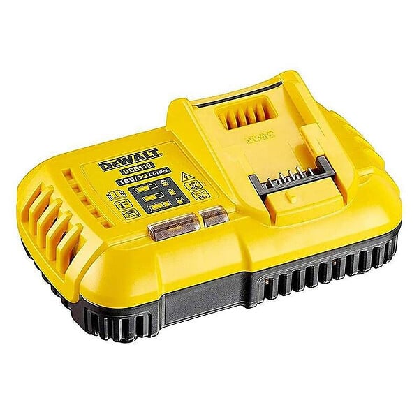 DEWALT - Meuleuse Ø125mm 54V DEWALT DCG418X2-QW avec coffret et 2 batteries 9,0 Ah FLEXVOLT - large