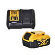 DEWALT - Perforateur burineur SDS-plus 18V DEWALT DCH263P1 avec coffret et une batterie 5,0 Ah - vignette