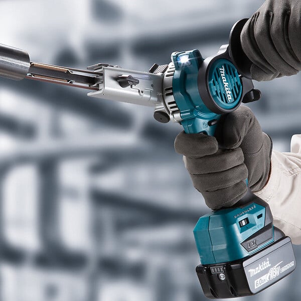 MAKITA - Ponceuse à bande MAKITA DBS180RTJ 18V Li-ion 5 Ah 9 x 533 MM - large